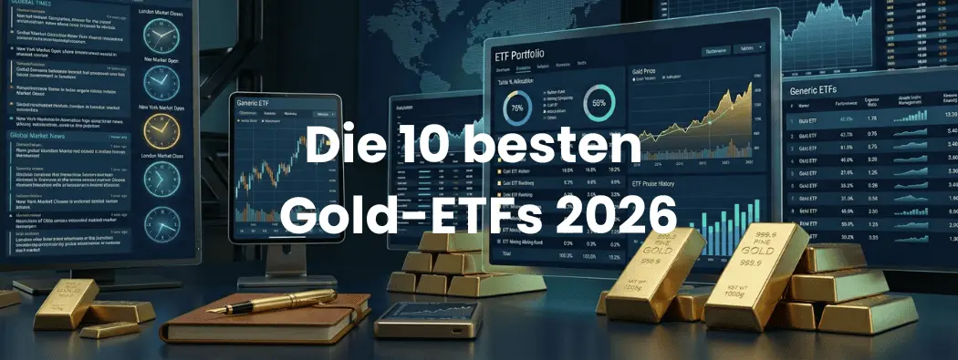 Die 10 besten Gold-ETFs 2026