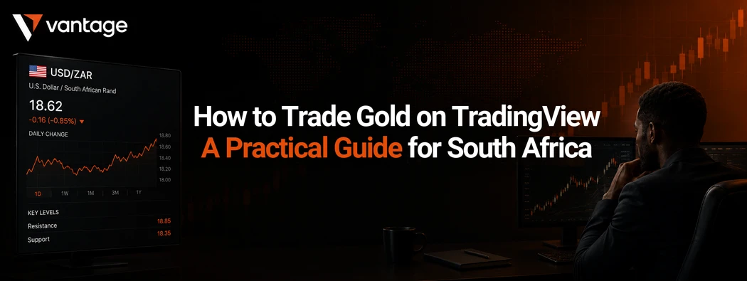 How to trade gold (XAUUSD) on TradingView with Vantage: A Practical Guide for South Africa