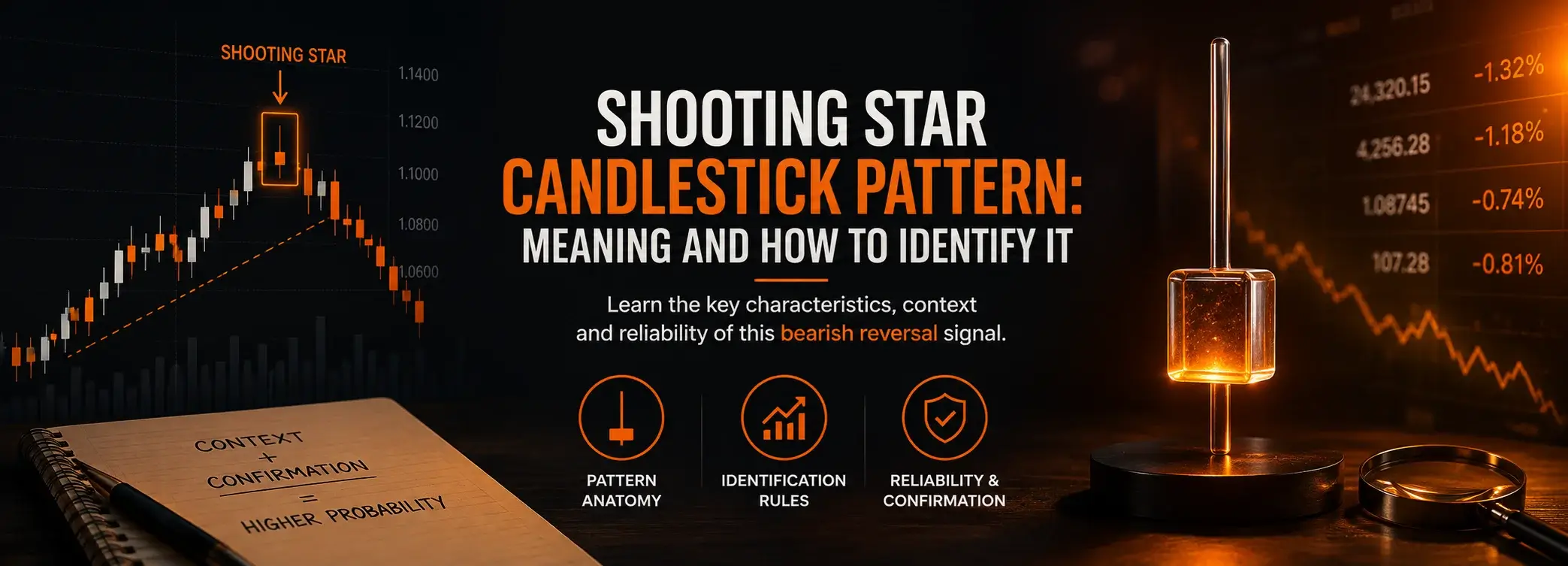 Shooting Star Candlestick Pattern: Meaning and How to Identify It