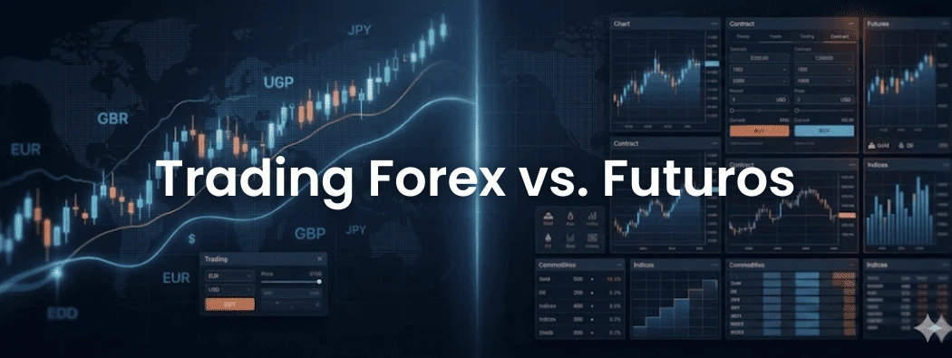 Trading de forex frente a futuros: ¿cuál es mejor? (Guía 2026)