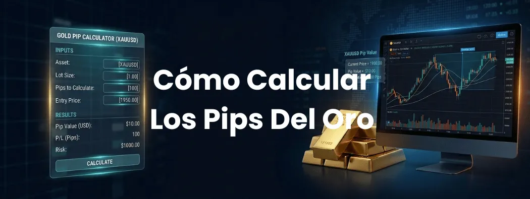 Cómo Calcular Los Pips Del Oro (XAUUSD): Guía Del Valor Por Pip Y Calculadora