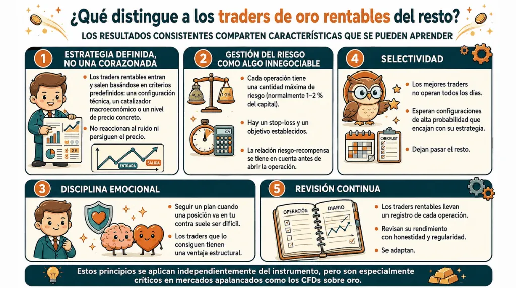 Qué distingue a los operadores de oro rentables del resto Vantage Markets