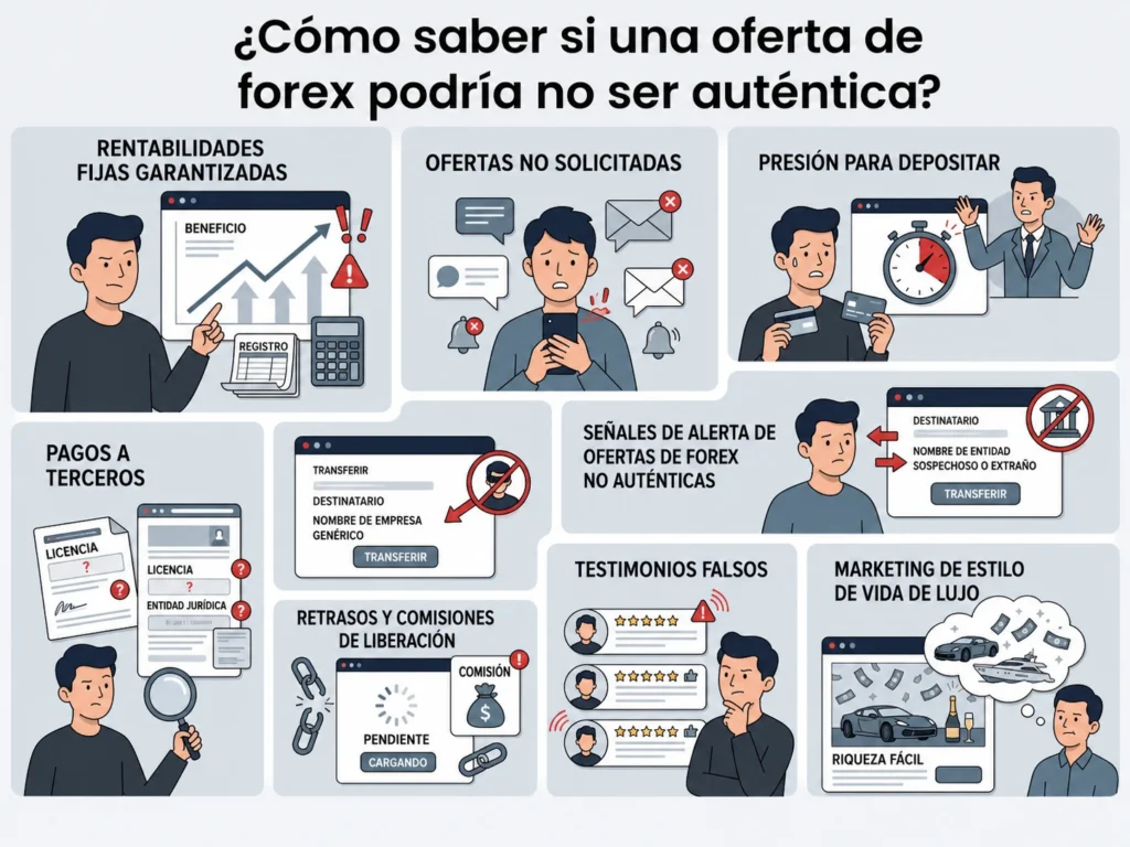 ¿Cómo saber si una oferta de Forex podría no ser auténtica Vantage Markets