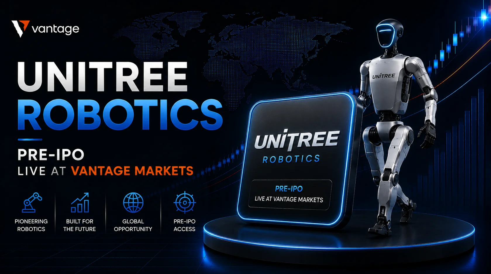 Unitree Robotics Stock Now Live on Vantage as UNITREEUSD