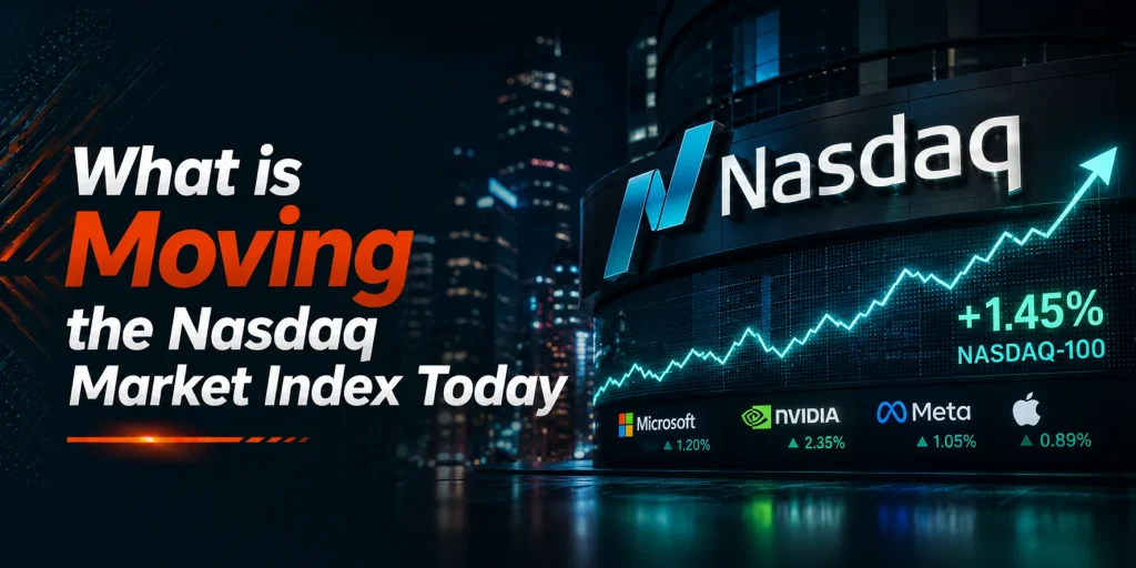 What is Moving the Nasdaq Market Index Today