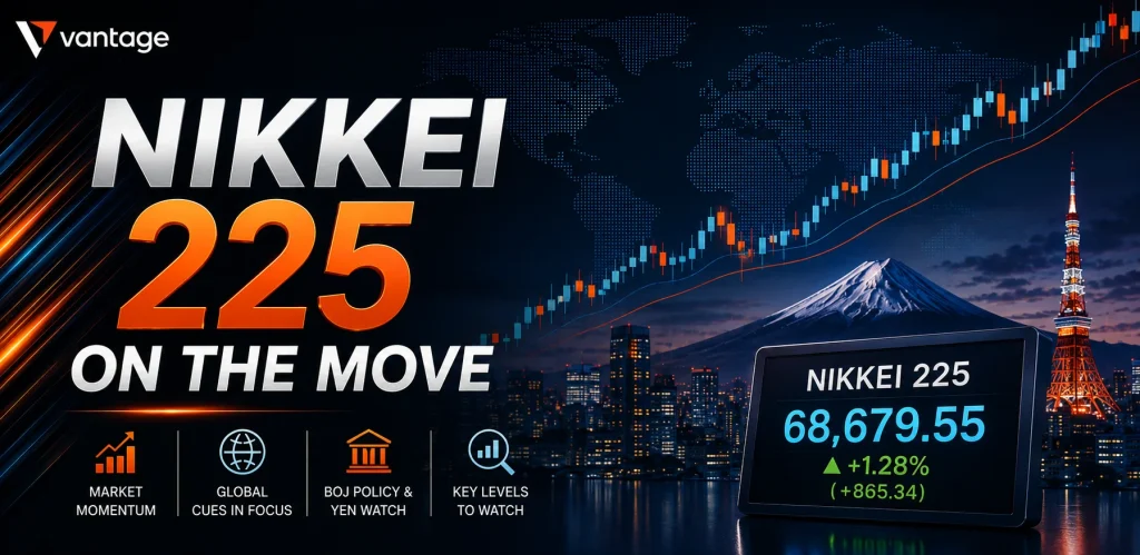 Nikkei 225 on the move