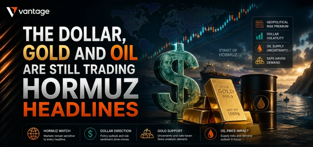 The Dollar, Gold, and Oil Are Still Trading Hormuz Headlines
