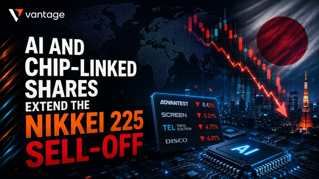 AI and Chip-Linked Shares Extend the Sell-Off