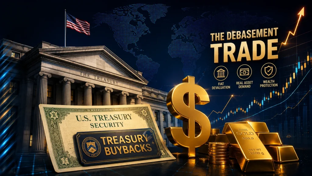 The Fundamental Backdrop: Treasury Buybacks and The Debasement Trade