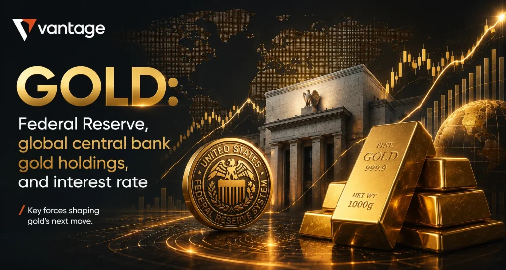 Gold drivers: Federal Reserve, Global Central Banks' gold holdings and interest rate