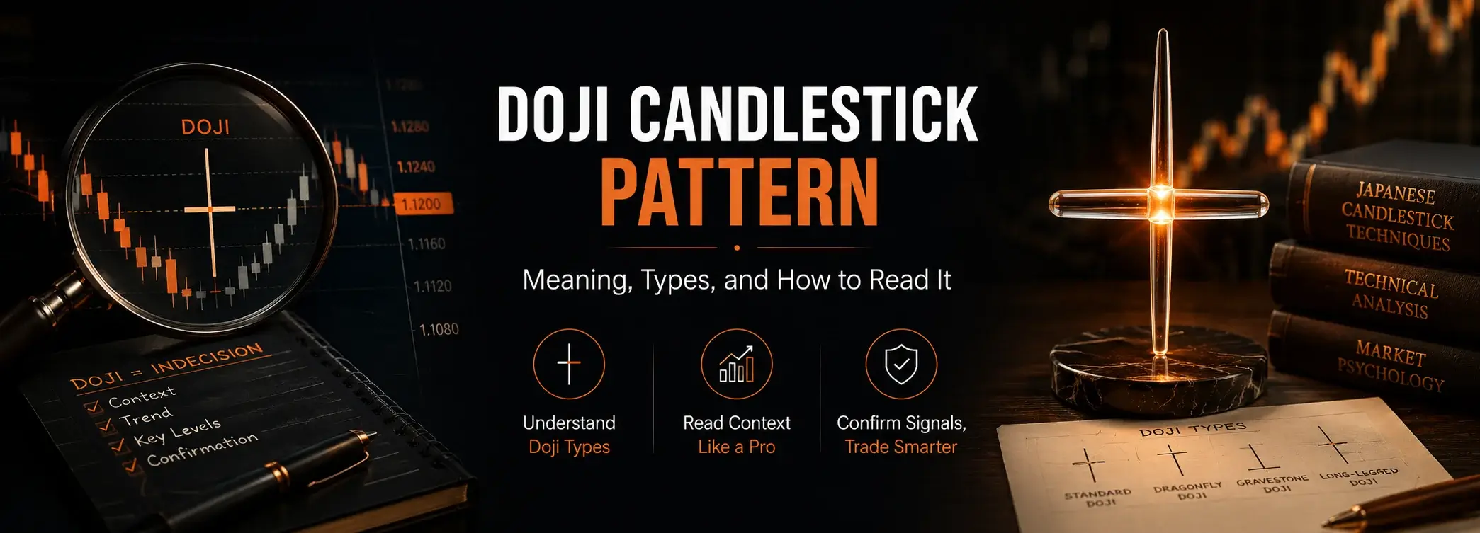 Doji Candlestick Pattern: Meaning, Types, and How to Read It