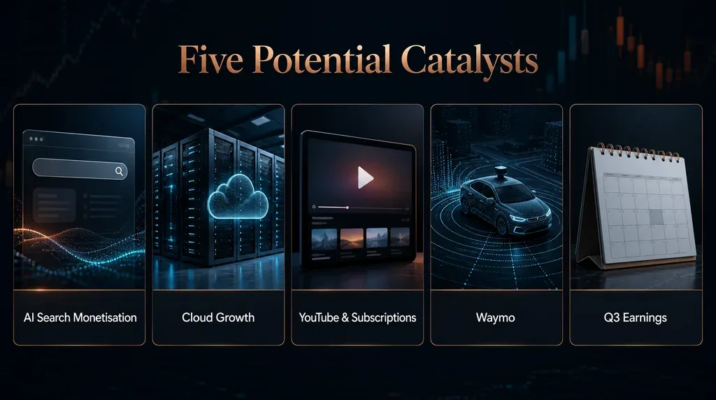 Potential catalysts for the Google and Alphabet stock outlook Vantage Markets 