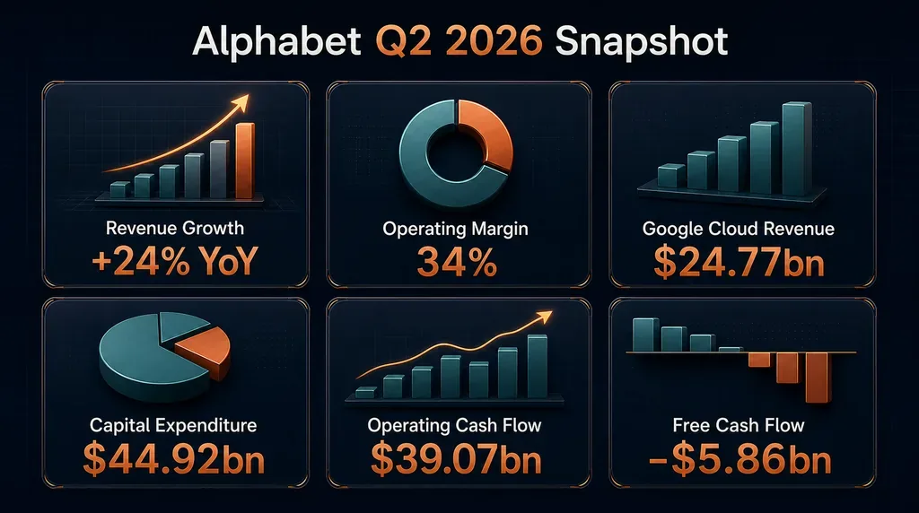 Alphabet and Google stock earnings summary for Q2 2026 Vantage Markets 